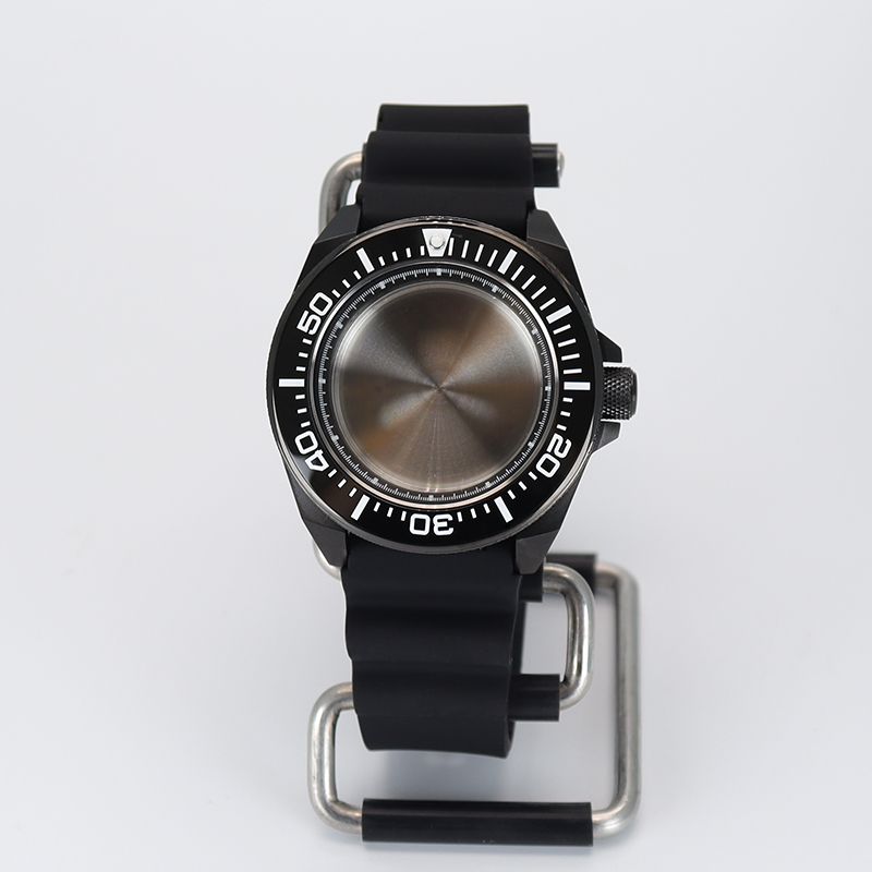 Rubber Strap Diver - 43.8mm mergulhador caixa de relógio pulseira
