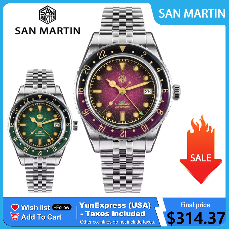 Rolex Watch Submariner - Novo Relógio Masculino San Martin SN0134G