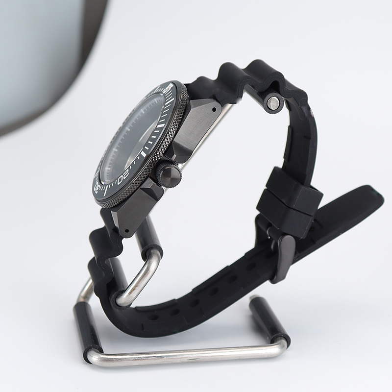 43.8mm mergulhador caixa de re - Rubber Strap Diver avaliação e preço