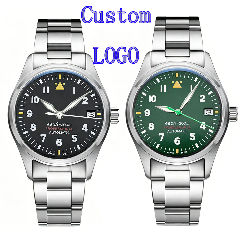 Relógio Piloto Personalizado c - Stainless Bracelet Diver avaliação e preço